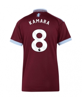 Aston Villa Boubacar Kamara #8 Maglia Gara Casa Repliche 2026-27 Donna Maniche Corte Aston Villa Boubacar Kamara #8 Maglia Gara Casa Repliche 2026-27 Donna Maniche Corte